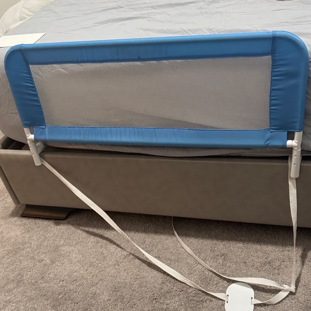 Blue Bed Rail Guard